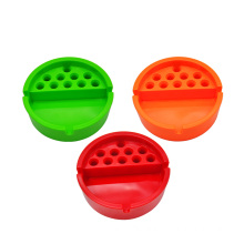 Plastic Cigarette Cup Ashtray Ash Holder Snuff With 10pcs Cigarette Storage Hole Car Smoke Ash Holder